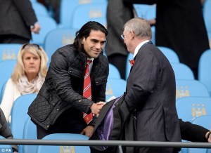 Shaking hands before the start if the game.